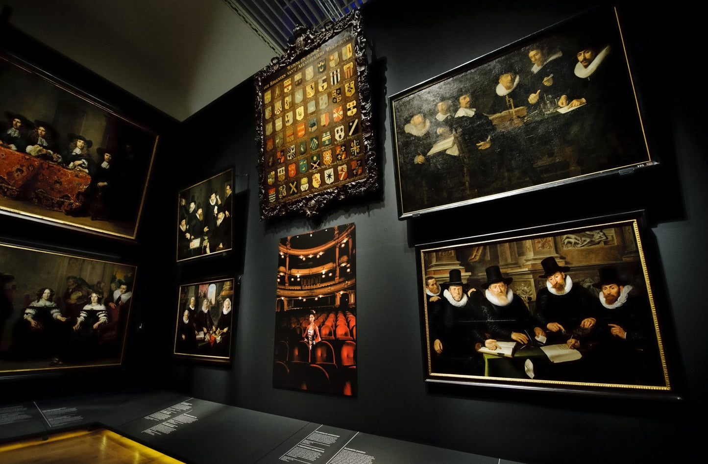 Dutch Masters Revisited H'Art Museum 1 - Milette Raats - 50 x 75 cm Museum glass