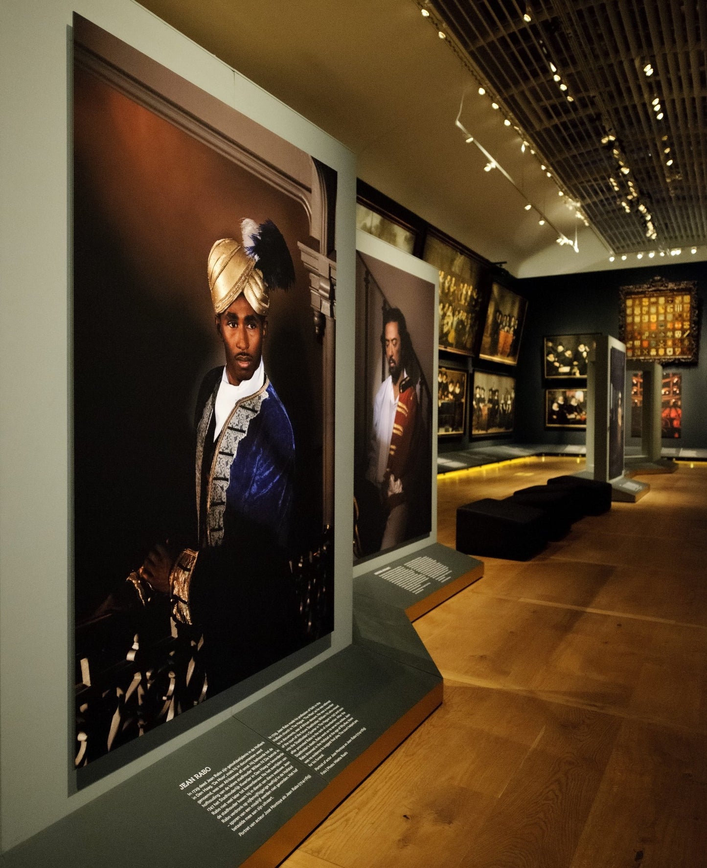 Dutch Masters Revisited H'Art Museum 2 - Milette Raats - 50 x 75 cm Museum glass