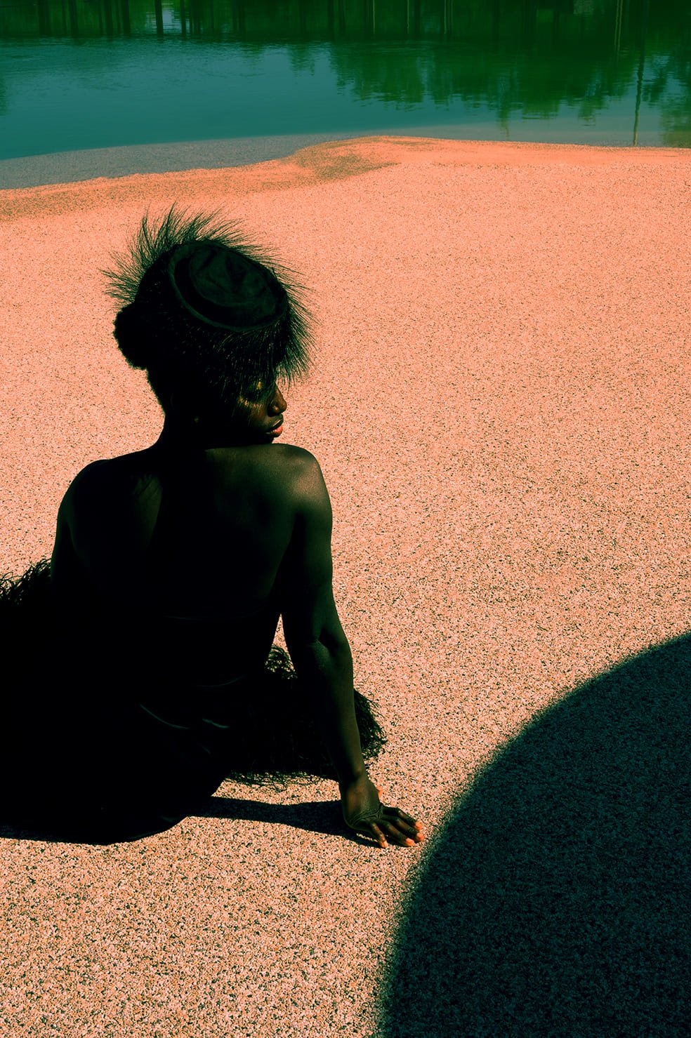 Finding your Compass 31 - Milette Raats - 30 x 45 cm Museum glass